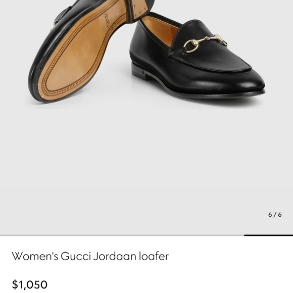 Gucci Black Leather Loafers Horsebit Authentic - Picture 15 of 16